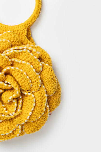 The Yellow Rose Beaded Potli