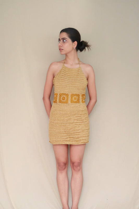 Crochet Halter Dress