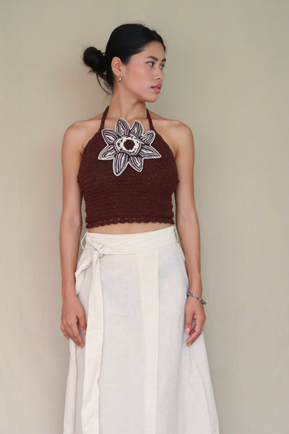 Hibiscus Halter Top