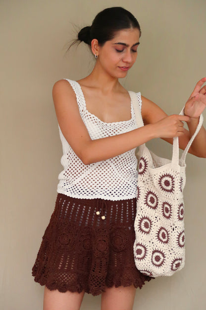 Granny Square Tote Bag